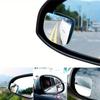 2pcs  Car Mirror Wide Angle Blind Spot Mirrors - 360° Adjustable, HD Frameless,Enhance Rearview Visibility and Reduce Blind Spots for Safe Driving