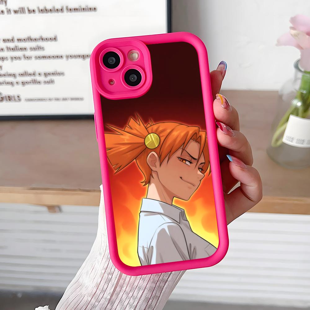 Вечное Лето Алиса Утолщенный ТПУ Чехол для Мобильного Телефона для iPhone 17 16 15 14 13 12 11 Air Pro Max Plus Цветной Чехол