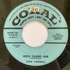 7inch Record DON CORNELL - Rock Island Line 961613 Coral 1956 US Pop Used