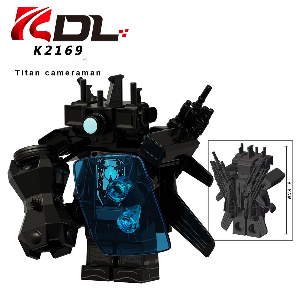 KDL825 НЛО строительные блоки Титан TVman Оператор Speakman Monitorman Gman Detainer Astro Цифры Кирпичи Игрушки