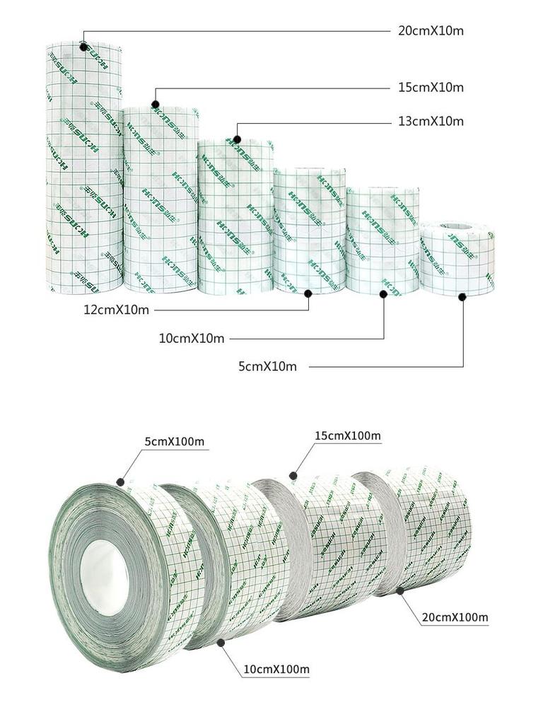 Hongsheng Waterproof Transparent PU Wound Dressing Patch for Tattoo Protection