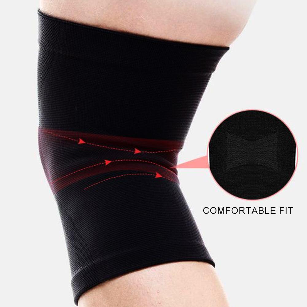 1 пара наколенников большого размера - Компрессионный рукав для поддержки при боли в колене, артрите, отеке, остеоартрите, разрыве мениска, суставе