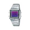 Casio Индивидуальные часы, модифицированная серия, стиль Y2K Millennium, электронный механизм, металлический ремешок, одинаковый стиль для мужчин и женщин, цвет ZiMeiJianBian
