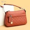 Leather women's bag new design sense versatile mother bag first layer cowhide single shoulder crossbody women's bag