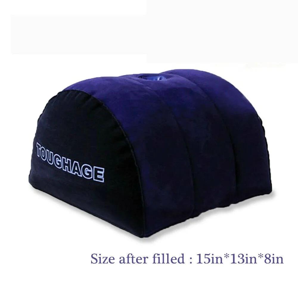 Toughage Надувная секс-подушка-подушка Взрослое кресло Диван Помощь для любви Сексуальная позиция Эротическая секс-игрушка для женщин Пары Секс-мебель