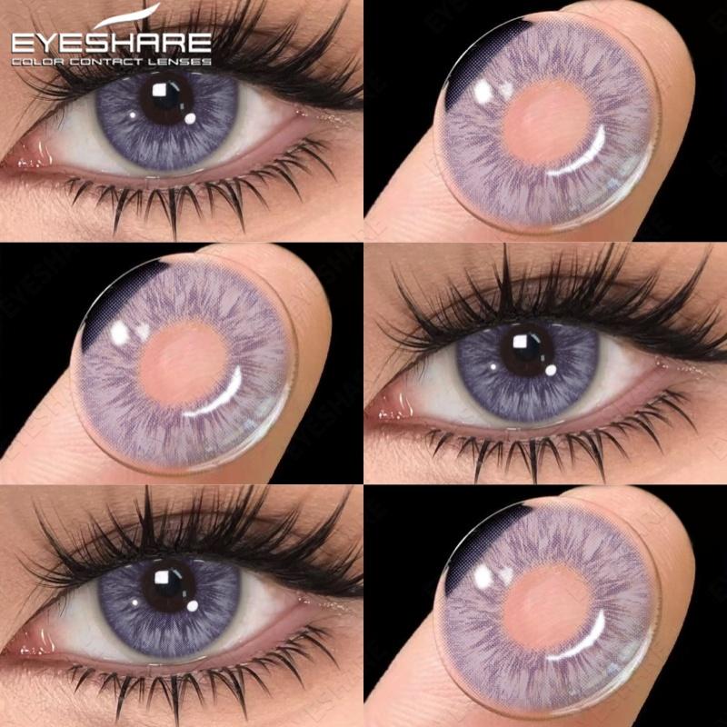 Eyeshare Цветные контактные линзы для глаз New York Pro Series 1 пара Украшения Косметика Макияж