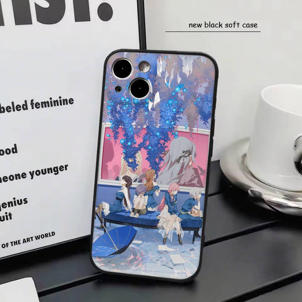 Чехол для телефона Аниме Девушки Группа MyGO Силиконовый Мягкий Для IPhone 17 Air 16 15 14 13 12 11 Plus Pro Max Plus