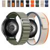 Ремешок для Samsung Galaxy watch 7 6 5 4 FE 44мм 40мм 5 Pro Без зазоров Прочный нейлоновый браслет на запястье ремешок Galaxy watch 6 classic Strap
