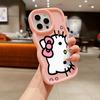 Чехол для телефона Sanrio Kuromi Hello Kitty Melody для Iphone 17 Air 17 Pro Max 16 15 14 13 12 11 Pro Max 16 15 Plus Cinnamoroll