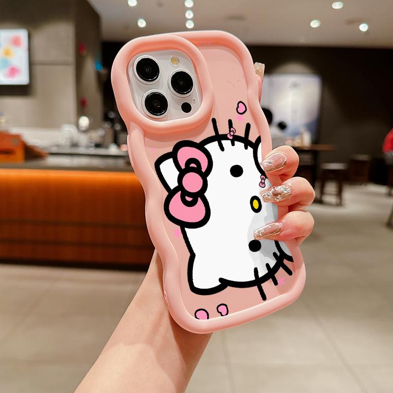 Чехол для телефона Sanrio Kuromi Hello Kitty Melody для Iphone 17 Air 17 Pro Max 16 15 14 13 12 11 Pro Max 16 15 Plus Cinnamoroll