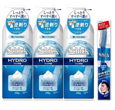 Schick Schick Hydro Shaving Foam Pump 250G x 3 Бонусный набор