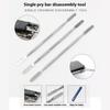 Steel Pry Bar Tool with Anti Slip Handle Durable Anti Rust Metal Pry Bar Upgrades for Electronics Repair & Maintenance