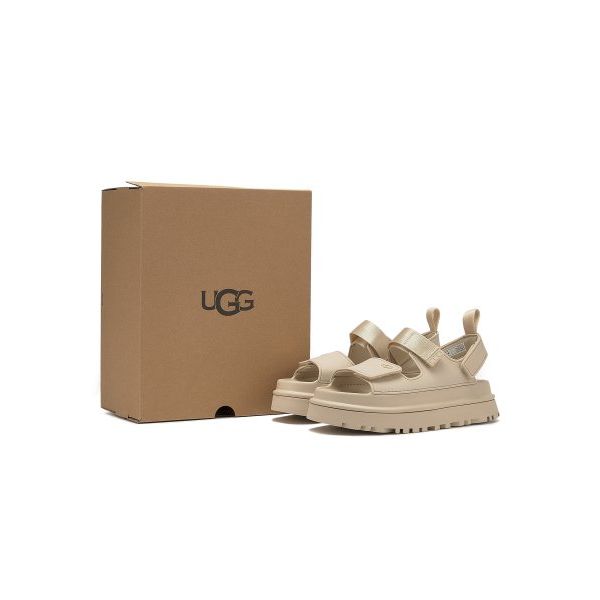 UGG GoldenGlow Sandal Морская соль (Женский) Женские кроссовки 1152685-SSAL