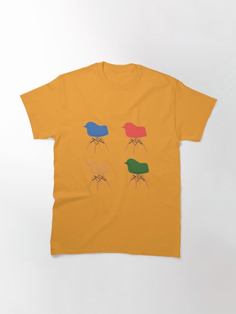 Ray Charles Mid Century Retro Eames Chair Design Classic T-Shirt