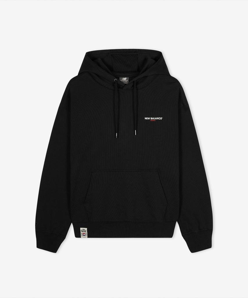 New Balance Korea Geon-Gon-Gam-Ri Exclusive Hoodie (UNI NB Geongongamri Exclusive Hoodie, Semi Over Fit).