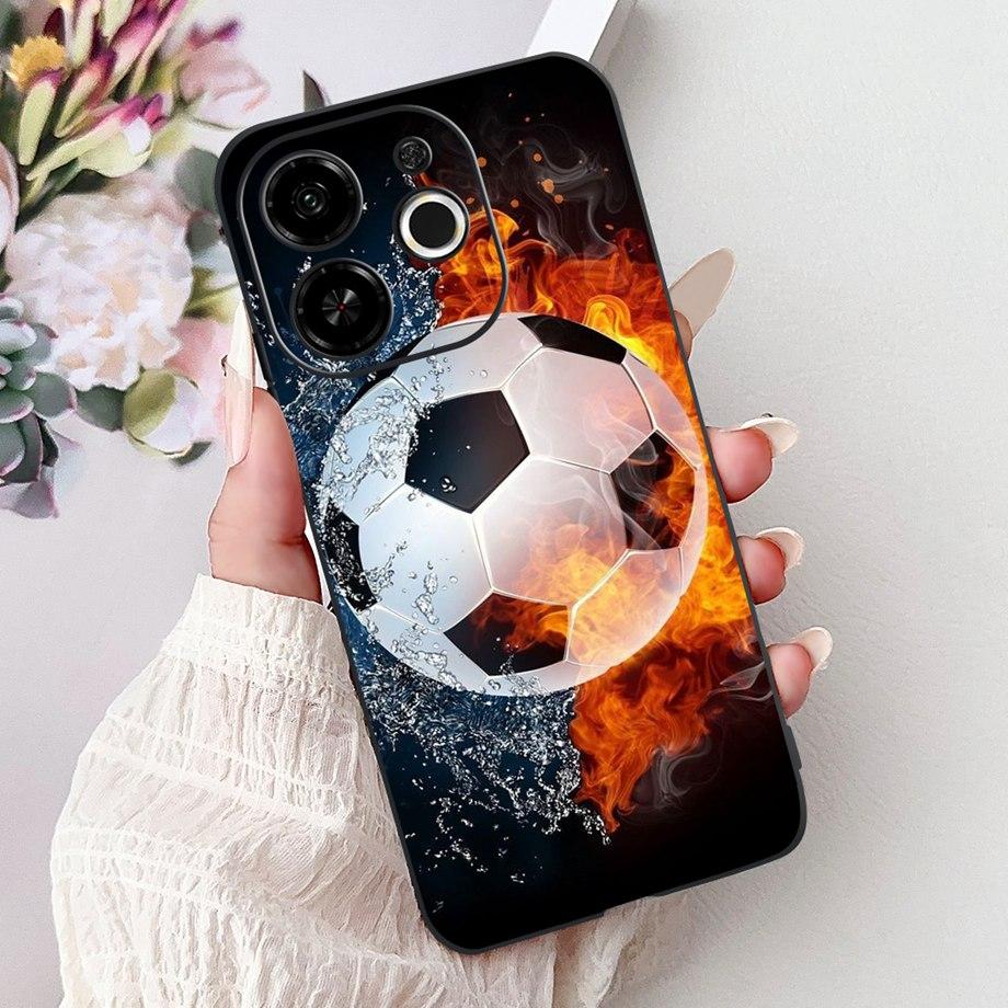Для Tecno Spark 30 30c 30 Pro 4G Spark 30c 5G Чехол Милые Животные Тигр Лев Дракон Мультяшная Обложка На Pop 9 5G Мягкий Силикон Чехол