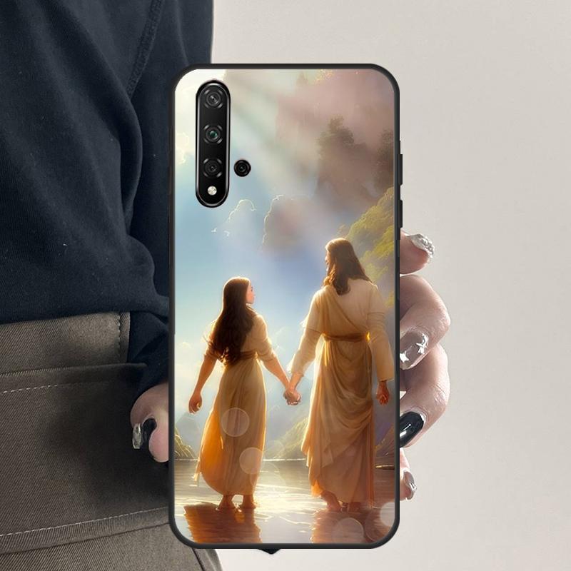 Новый Христианский Религиозный Иисус Для Huawei Nova 12i 11i 8i 12s 9 10 SE Y91 Y90 Y60 Y70 Y72 Y61 P20 P40 P30 Lite P60 Pro Чехол