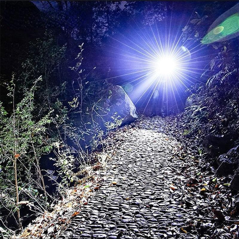 Мощный фонарик Перезаряжаемый мини-портативный хвост Сильный магнитный уличный портативный светодиодный рабочий фонарь Авторемонтный светильник для технического обслуживания