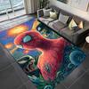 Marvel  Printed Doormat - Spider-Man and Venom Starry Sky Pattern. Suitable for Living Room, Bedroom, Game Room Carpet, Door M