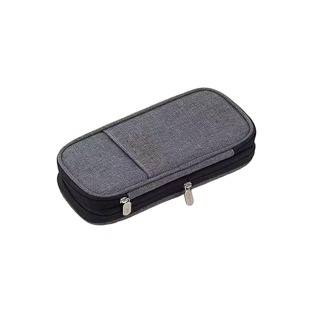 Высококачественный пенал большой вместимости в японском стиле, корейская версия, холщовая сумка для канцелярских принадлежностей для учеников средней школы, милый пенал для мальчиков и девочек