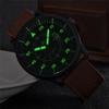 Men Genuine XINEW Brand Watches Black Boys Fashion Leather Band Date Quartz Watch Relogio Masculino Montre Homme Reloj Hombre