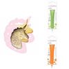 Unicorn Embossed Cookie Kit + 2 Light Green and Orange Chocolate Pens