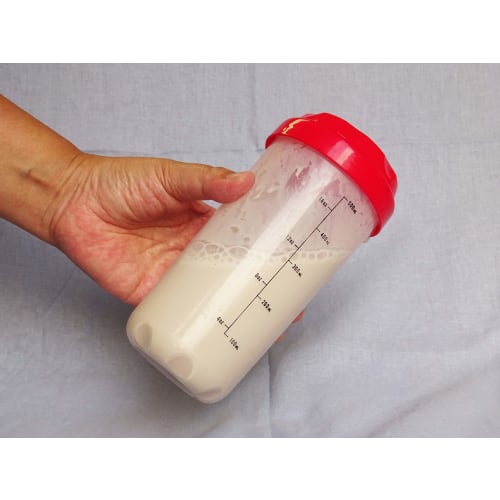 KOKUBO Industries Протеиновый шейкер, Красный, 500 мл, KH-075