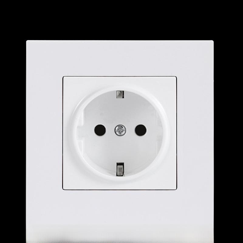 European German Standard Dual USB and Type C Socket Panel