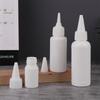 5/10/20/30/50/60/100 мл Белая бутылка с пипеткой-капельницей, с завинчивающейся крышкой, бутылки для жидкости для глаз, чернил, масла, пипетки, пигментов для краски