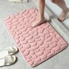 Bathroom Carpets Bathtub Non-slip Floor Rug Cobblestone Embossed Bath Mat Doormat