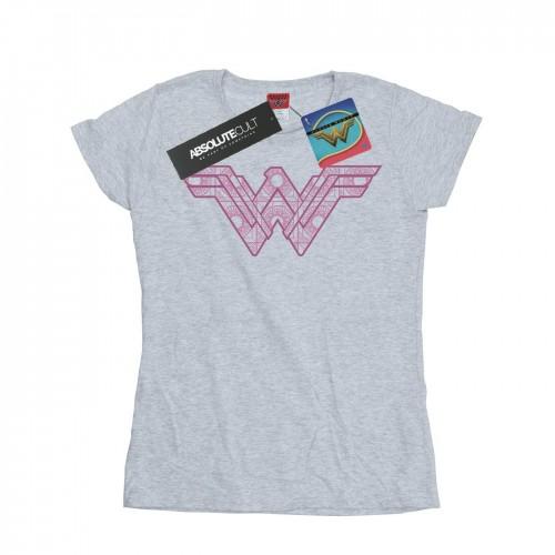 DC Comics Womens/Ladies Wonder Woman Mosaic Fill Cotton T-Shirt