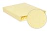 Prześcieradło jersey z gumą 130/140x190/200 premium żółte