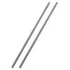 2PCS 304 Stainless Steel Long Threaded Screw Right Hand Threads Rods Bar Studs  Hangers