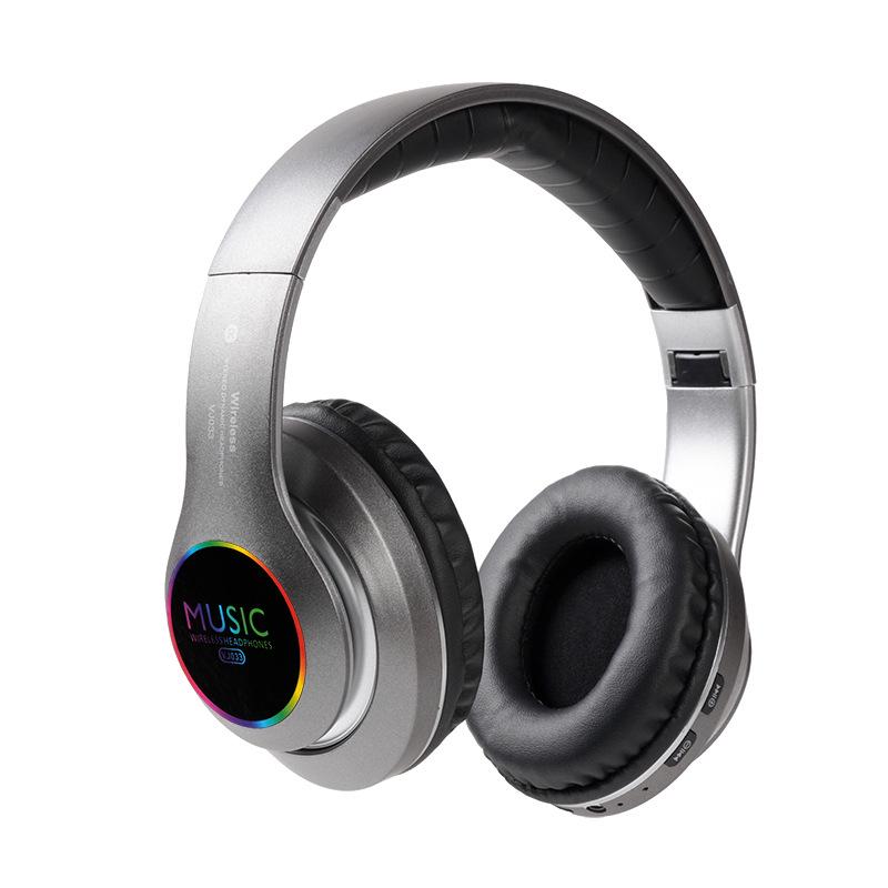 Спортивные беспроводные наушники VJ033 LED Bluetooth 5.0 — новая модель с креплением на голову