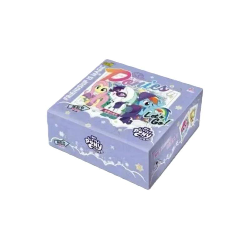New My Little Pony Collectible Card Series Authentic Friendship Forever Cards Moonlit 11 Anime Merchandise Children's Gift