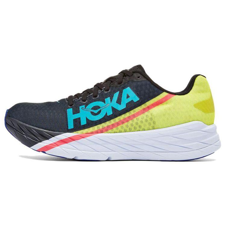 HOKA Rocket X Black Evening Primrose Unisex Sneakers 1113532-BEPR