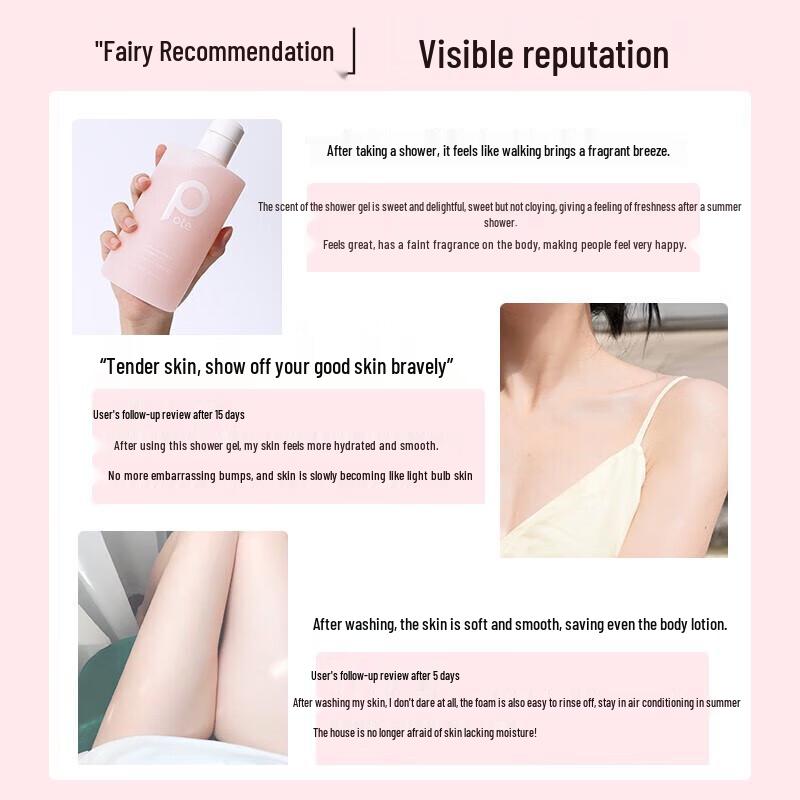 Bertie Energizing Peach Body Wash