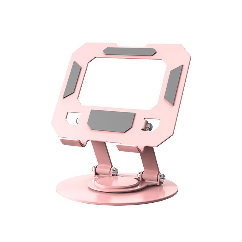 2025 Вращающаяся и Складная Подставка для Ноутбука: Подставка из сплава с функцией плоского, вращающегося монитора для отвода тепла.