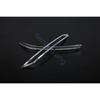 2*ABS Rear Fog Light Cover Trim For 2018- Honda Accord Sedan Chrome foglight
