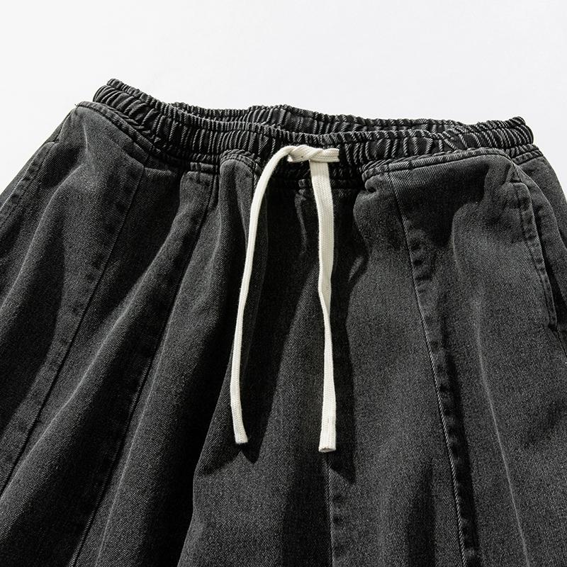 Мужские широкие джинсы, свободные прямые мешковатые джинсовые брюки, мужские и женские уличные брюки для скейтборда, повседневные брюки в стиле хип-хоп большого размера