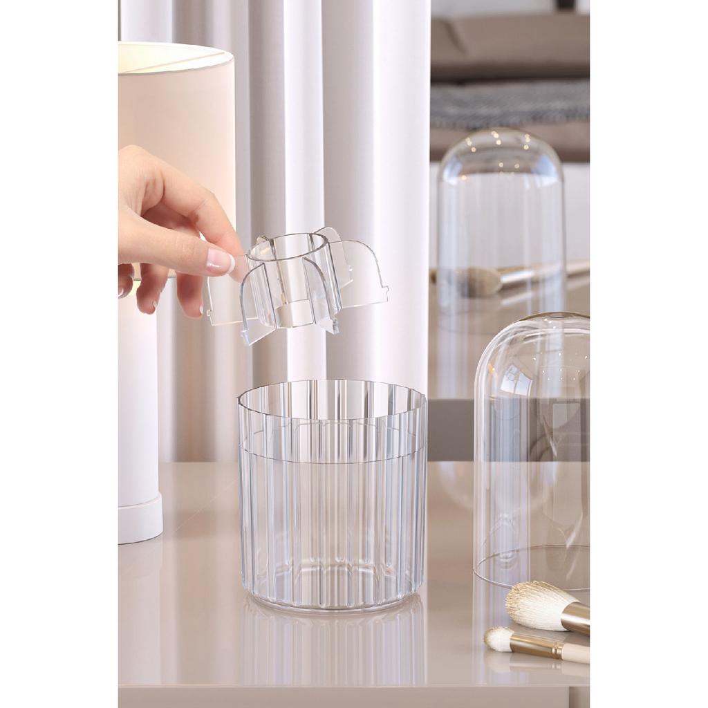 Elegance Xl (35cm) Makeup Cosmetic Perfume Cream Serum Organizer With Drawers White