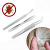 Stainless Steel Pet Dog Cat Tick Removal Fork Tweezers Clip Remover Grooming Tool Accessories