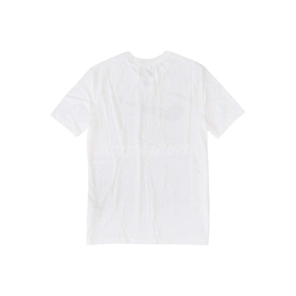 Nike Мужская баскетбольная футболка с круглым вырезом Dri-Fit Big Swoosh, белая BQ3658-100