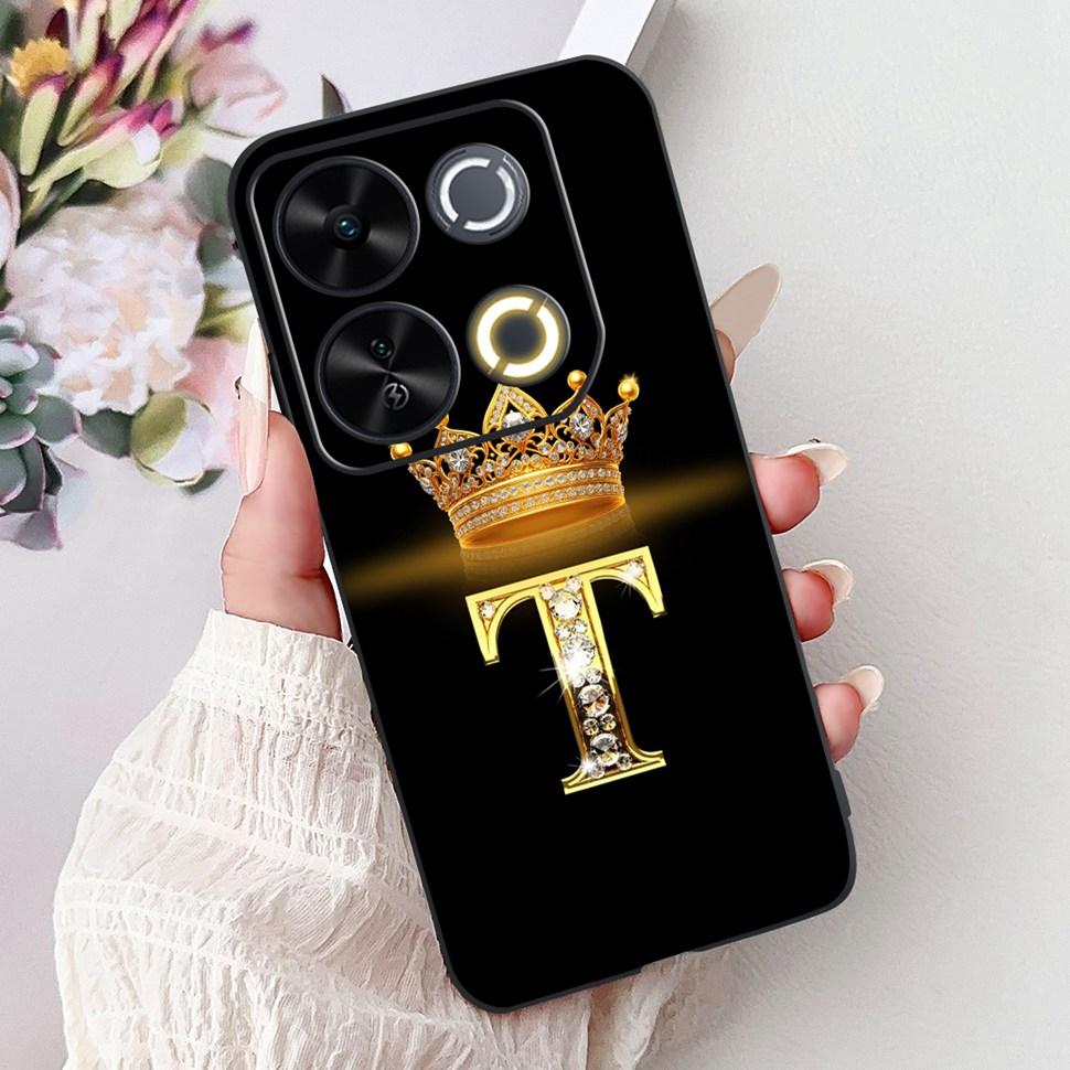 Чехол для ITEL P65 Милые буквы Силиконовый Мягкий ТПУ Задняя крышка Для ITEL P 65 P65 4G Чехол для телефона ITELP65 2024 Ударопрочный Coque Fundas