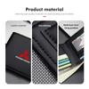 xkhr10 Men Leather Zipper Wallet Coin Pocket Vintage Big Capacity Male Short Money Purse For Mitsubishi Outlander Lancer Eclipse Mirage