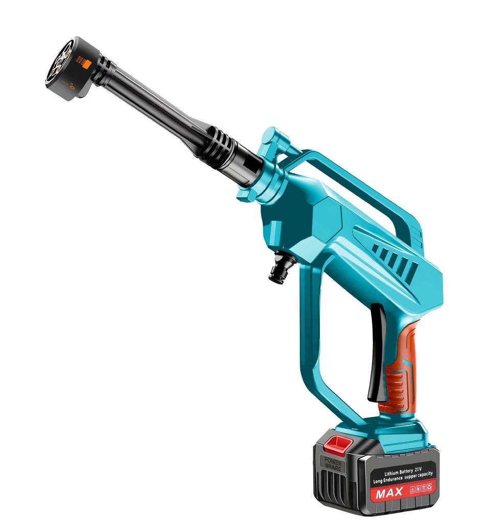 Высокомощная портативная бесщеточная мойка для автомобиля с беспроводной литиевой батареей