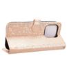 Wallet Case for 600 Lite 5G - Leather/PU, Rose Gold, With Lanyard