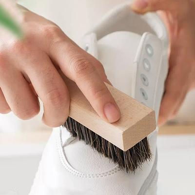 Полезная деревянная ручка щетка для обуви щетка для полировки пластиковая щетка из мягкой свиной шерсти щетка для чистки обуви щетка для стирки