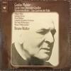 LP Record GUSTAV MAHLER, BRUNO WALTER, MILDRE - Lieder Eines Fahrenden Gesellen / K S77248 CBS Germany Classical Used