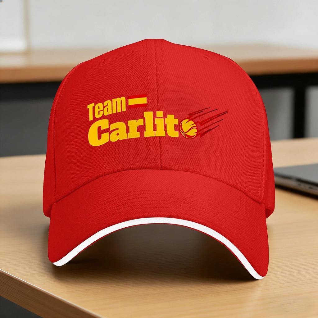 Carlos Alcaraz Vamos Baseball Cap Summer Casual Trucker Hat For UnisexTeens Outdoor Sports Sun Baseball Caps